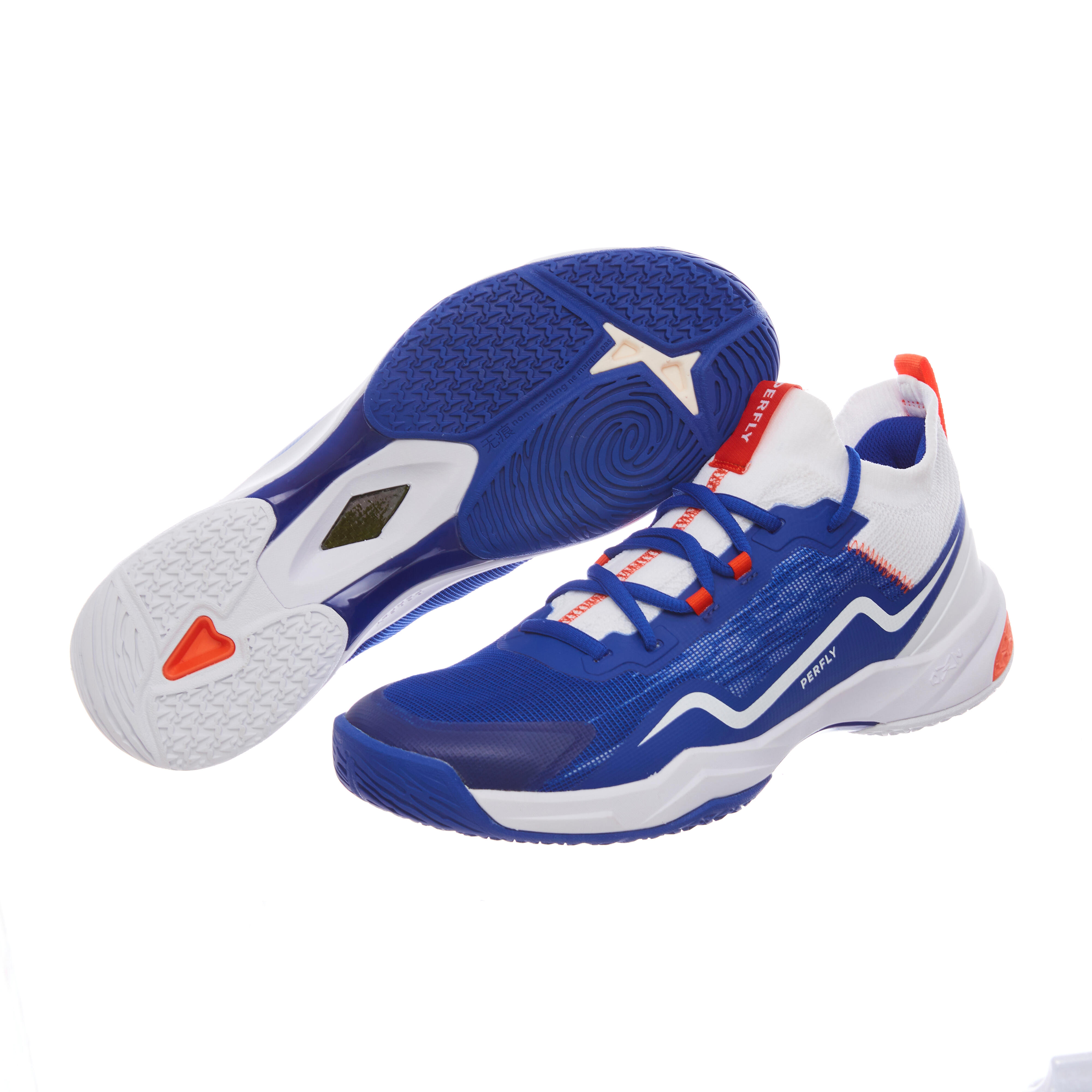 Chaussures de badminton Ultra Lite homme - BS 900 bleu - KUIKMA