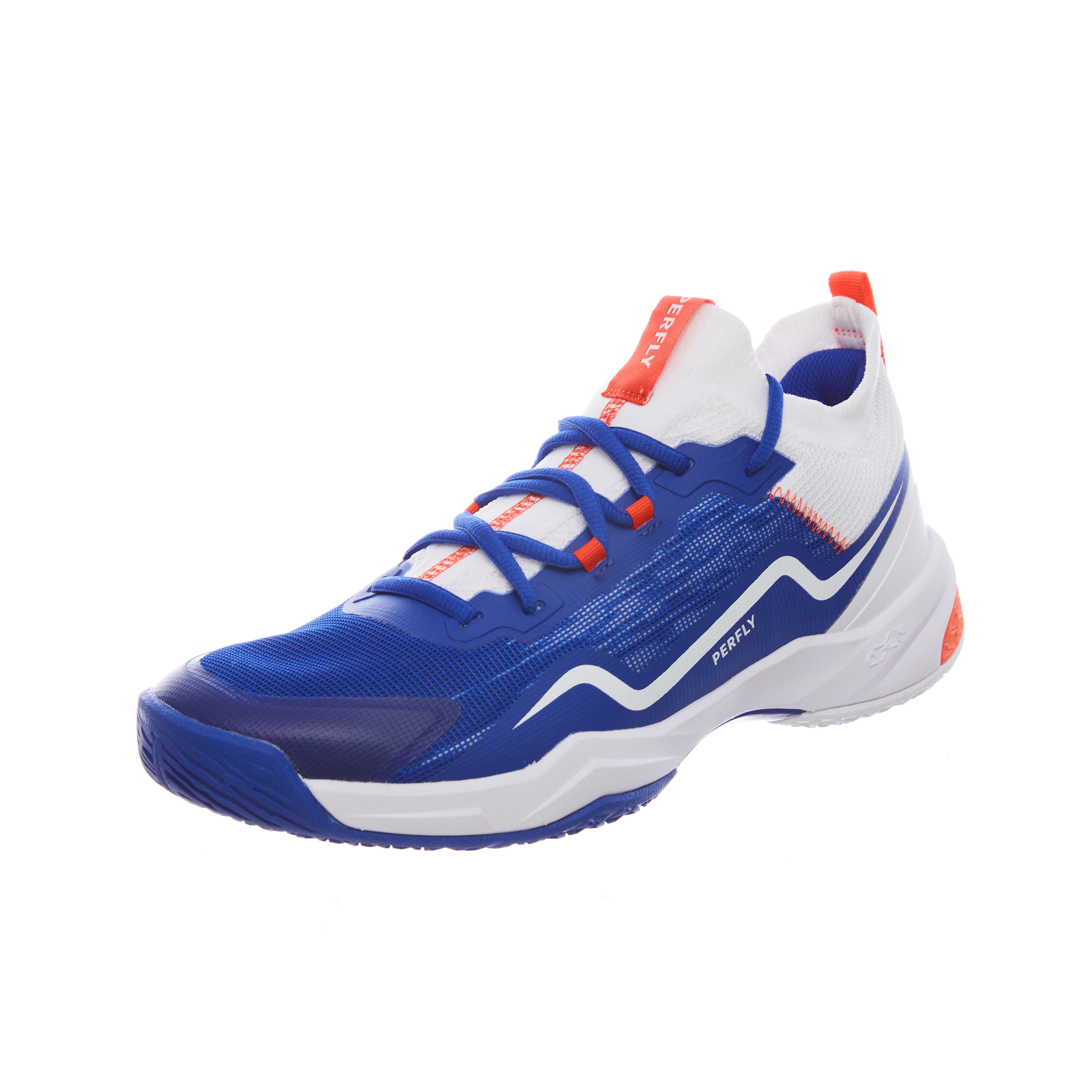 Men Badminton Ultra Lite Shoes - BS 900 Blue/White - PERFLY