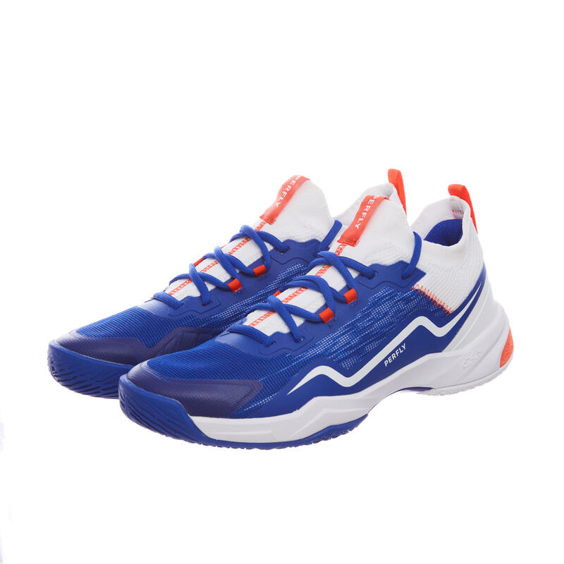 Badmintonschoenen voor heren BS 900 Ultra Lite blauw wit