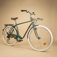Men' City Bike - Elops 520 Green