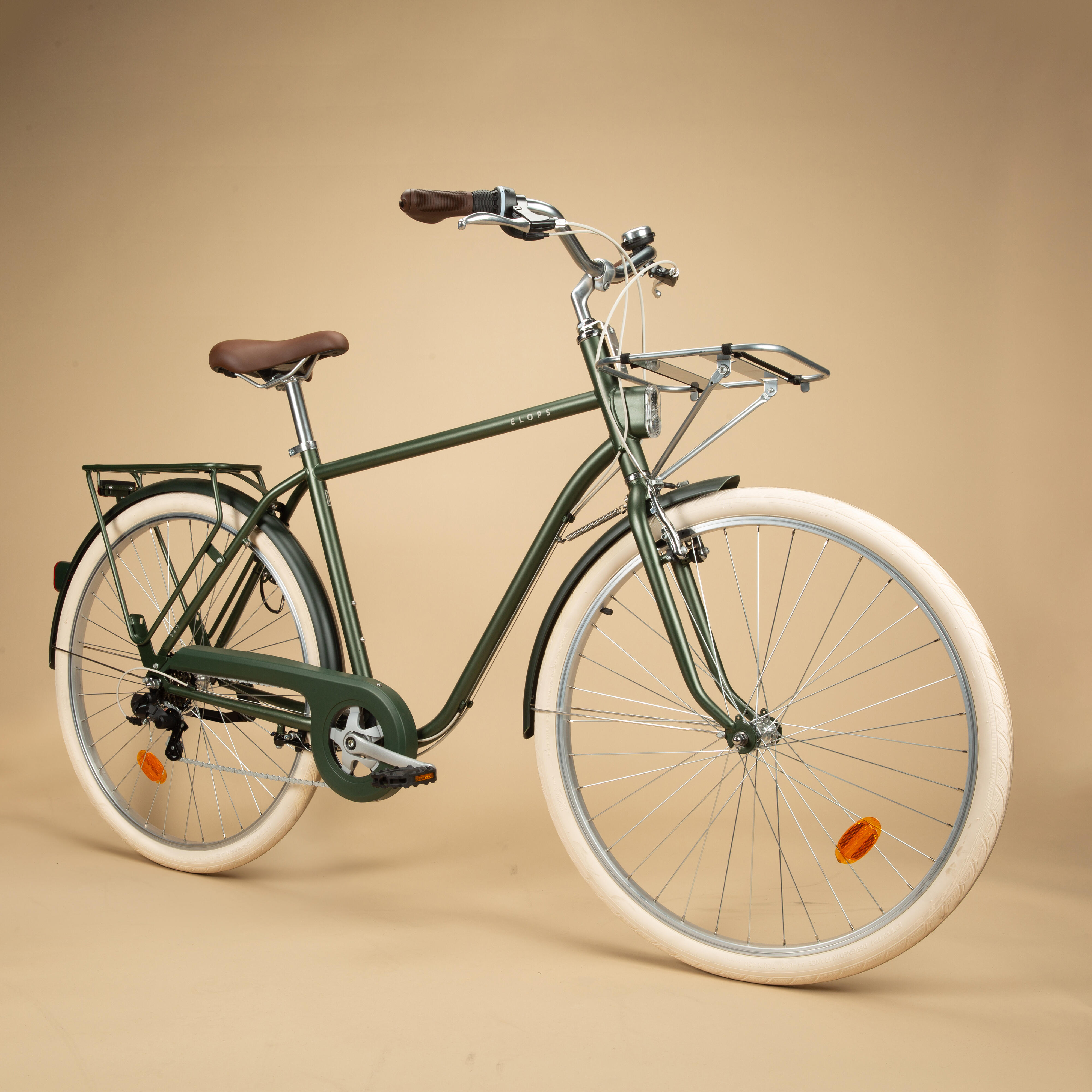 Stadsfiets heren Elops 520 | ELOPS | Decathlon.nl