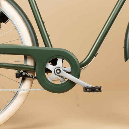 520 Step-Over Town Bike - Khaki