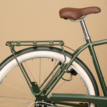 Vélo de ville homme à cadre haut - Elops 520 vert