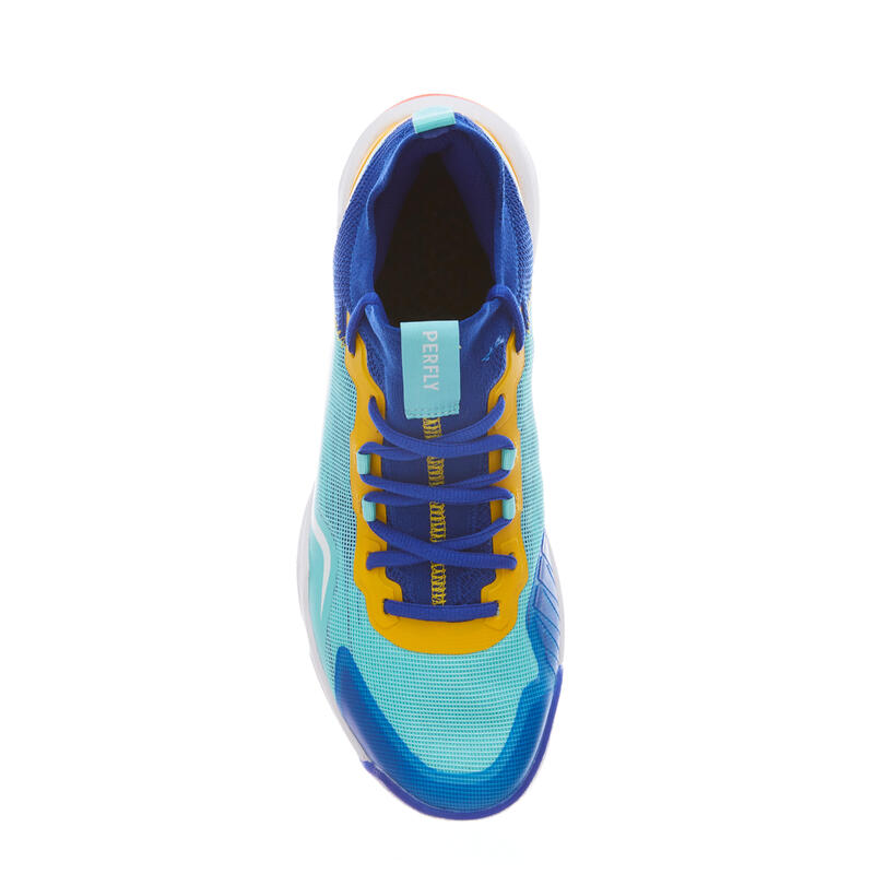 MEN BADMINTON SHOES BS 900 ULTRA LITE ORANGE BLUE