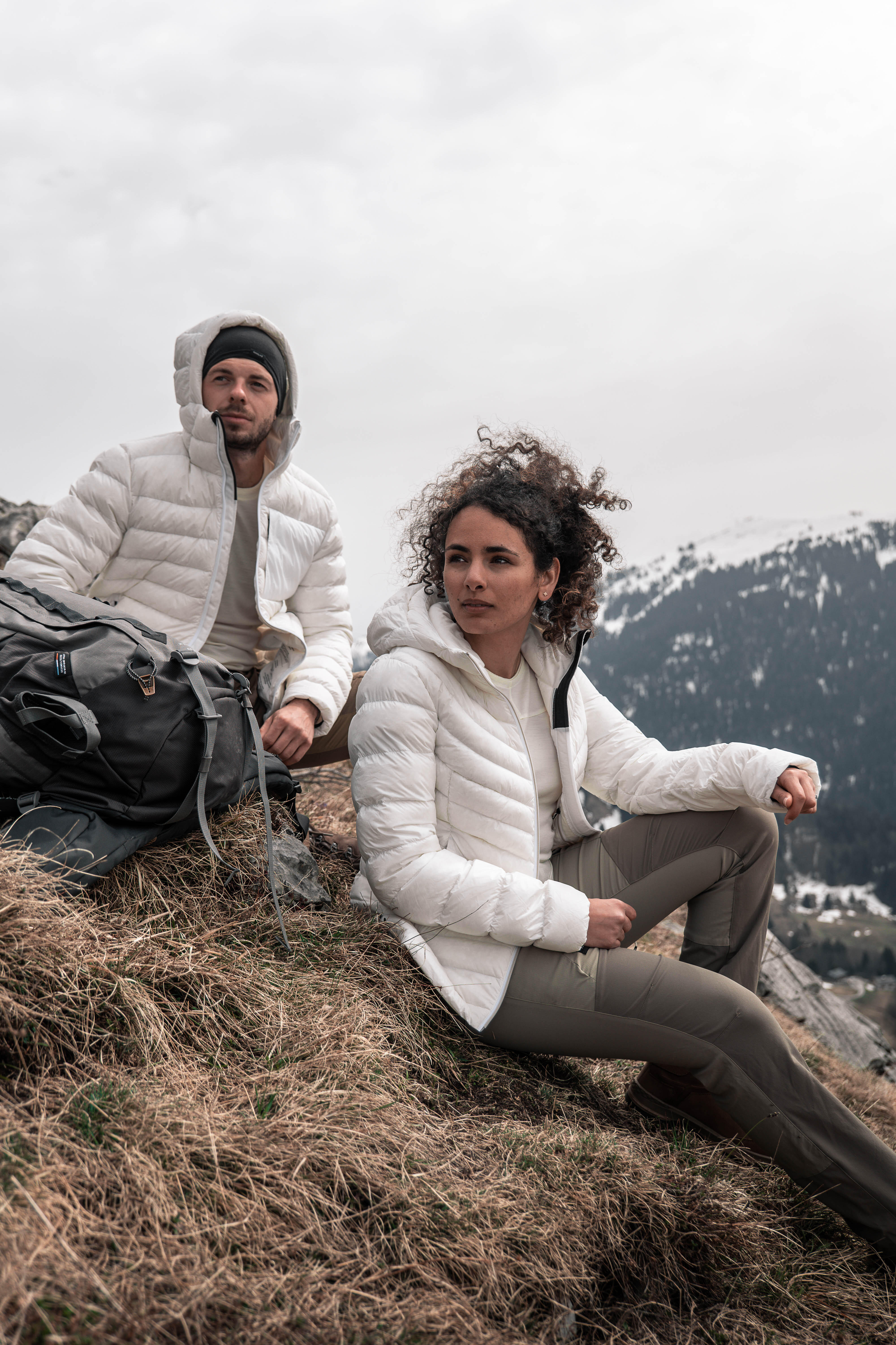 Manteau d'hiver en duvet femme – MT 500 - FORCLAZ