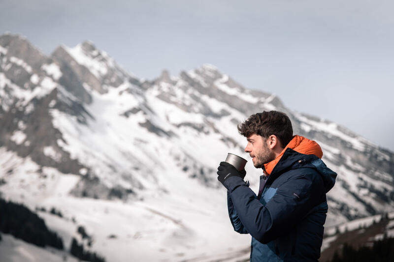 Guantes térmicos de montaña y trekking resistentes y táctiles Adulto MT 500