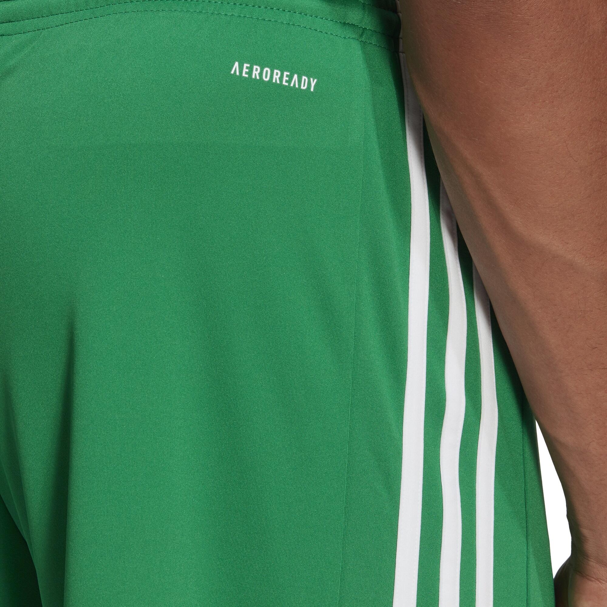 Short de football adidas SQUADRA vert adulte 3/4