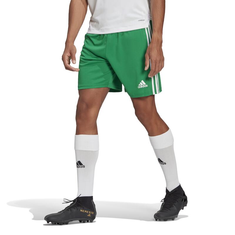 Pantalón corto de fútbol Adidas SQUADRA verde adulto