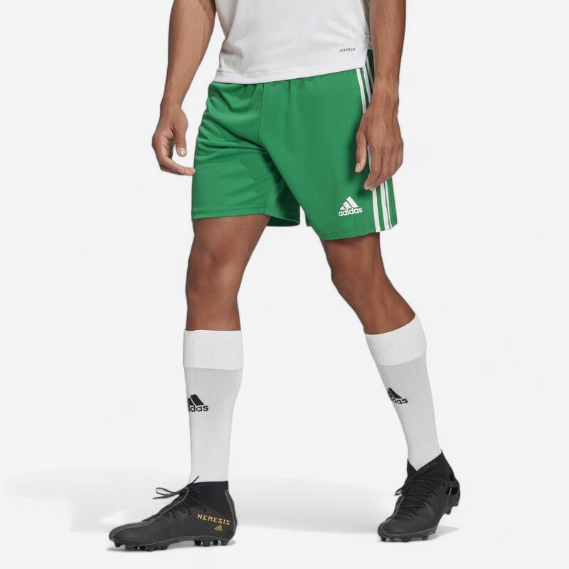 Pantalón corto de fútbol adidas SQUADRA verde adulto