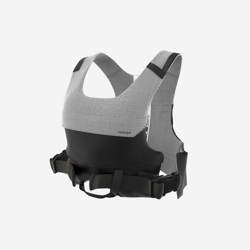 Gilet D'aide à La Flottabilité ITIWIT 50 Newtons – Spécial Kayak, Couleur Jaune
