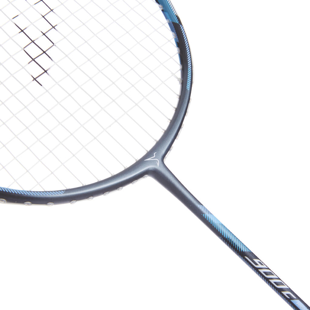 Suaugusiųjų badmintono raketė „BR 900 Ultra Lite“, tamsiai mėlyna