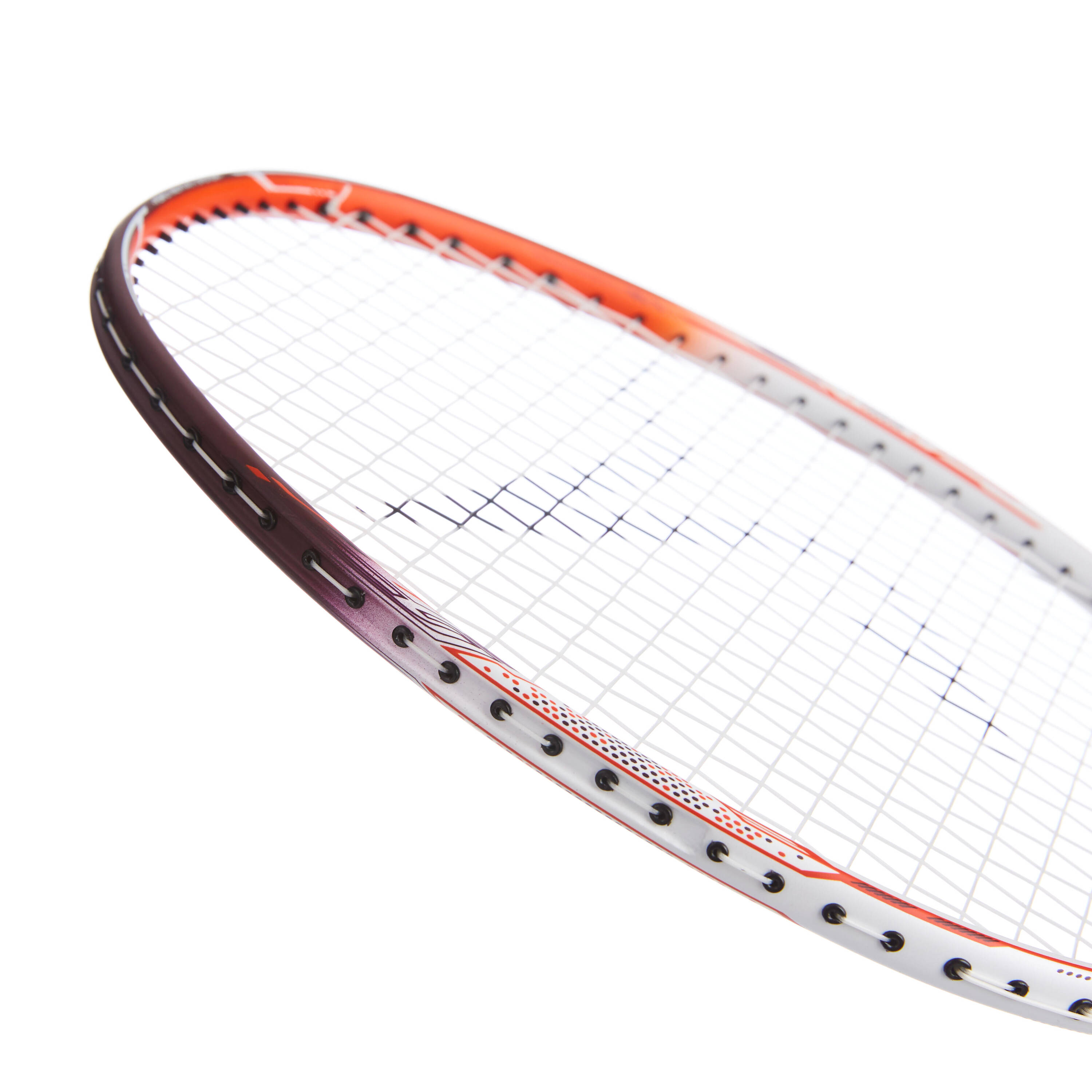 ADULT BADMINTON RACKET BR 930 P WHITE -  5