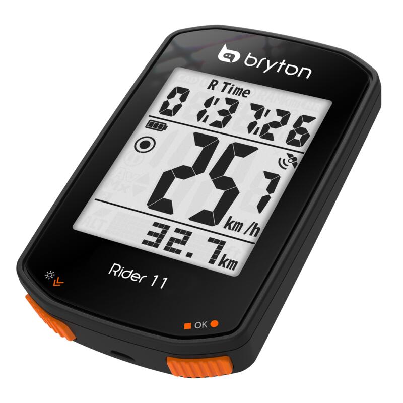 Cuentakilómetros GPS Bicicleta Rider 11E Bryton