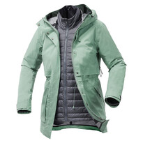 Куртка 3 в 1 водонепроницаемая для походов при -10° Travel 900 женская