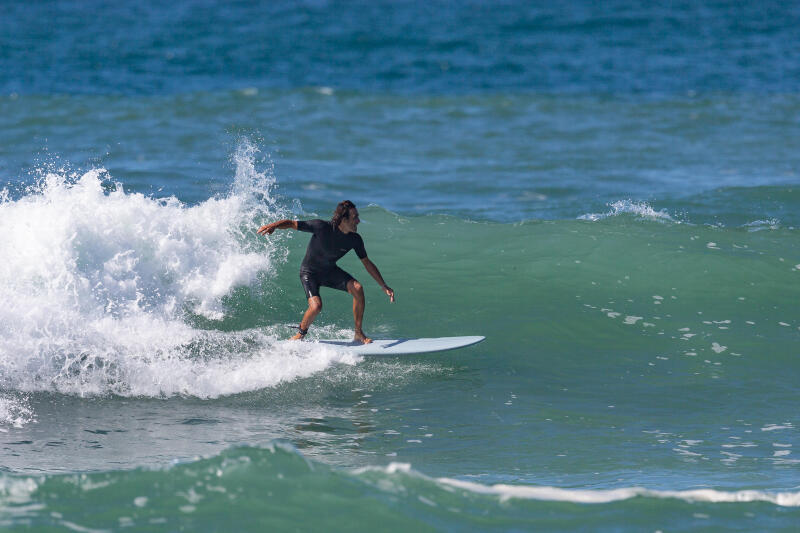 Deska surfingowa Olaian 500 Hybride 7' z 3 statecznikami