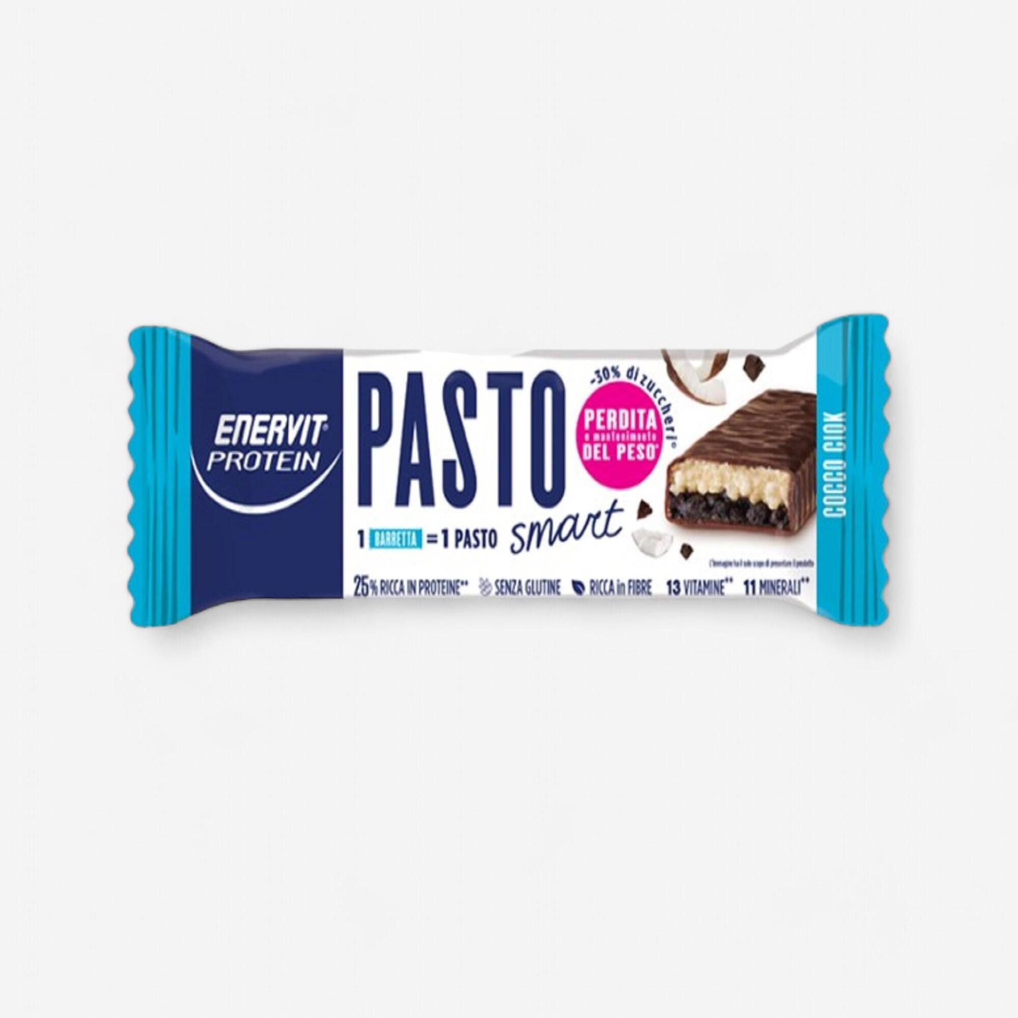 ENERVIT Barretta proteica sostituta del pasto Protein Pasto Cocco Ciok Enervit no gluten