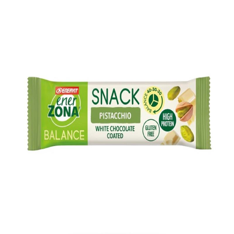 Barretta Proteica Snack Enerzona Pistacchio Cioccolato Bianco Enervit