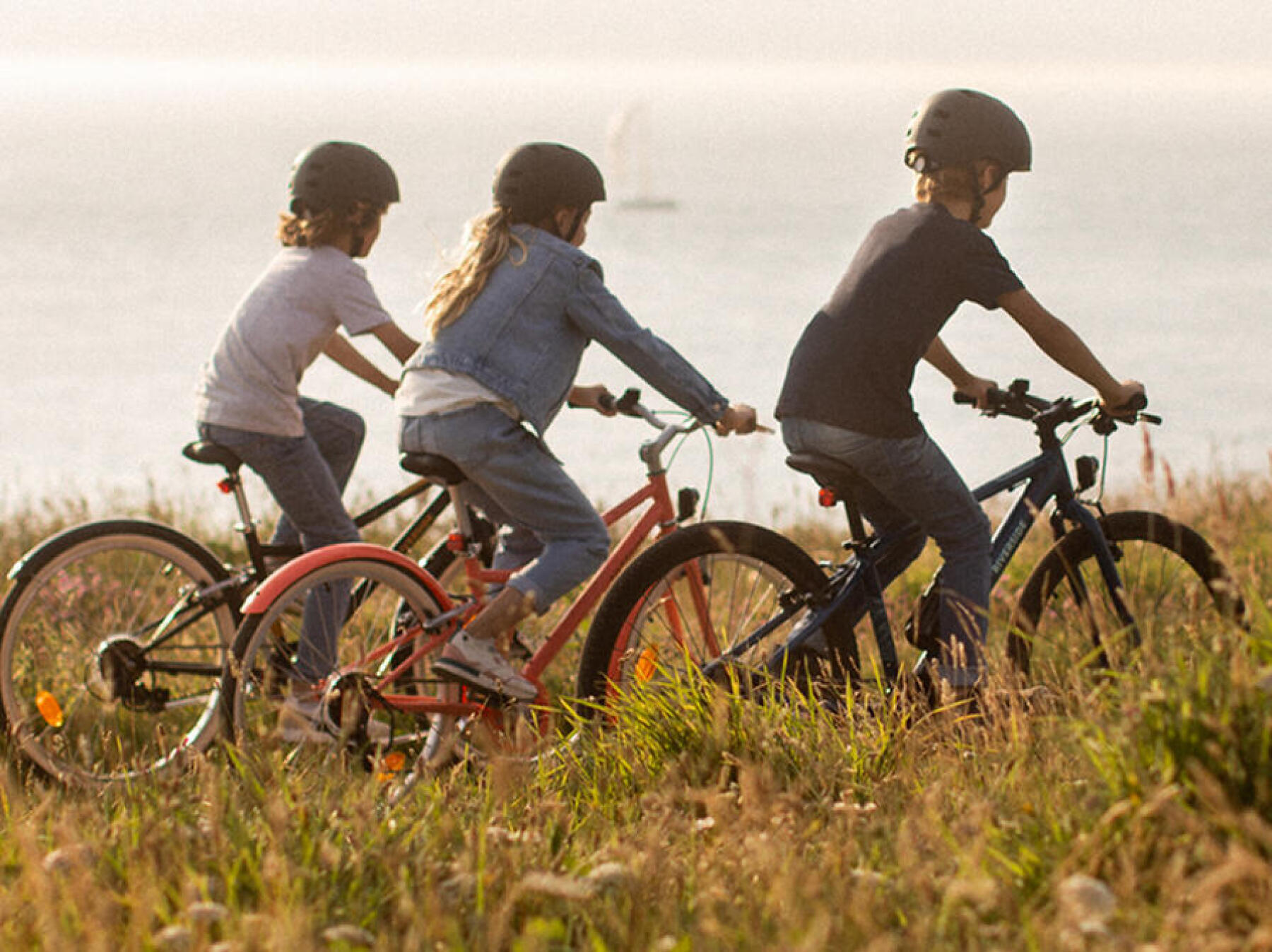 escursione bici senza pedali bici compagni