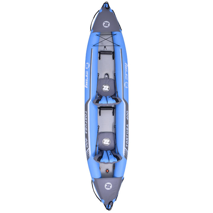 PACK CANOE KAYAK GONFLABLE 2 PLACES ZRAY TORTUGA 400 ZRAY Decathlon