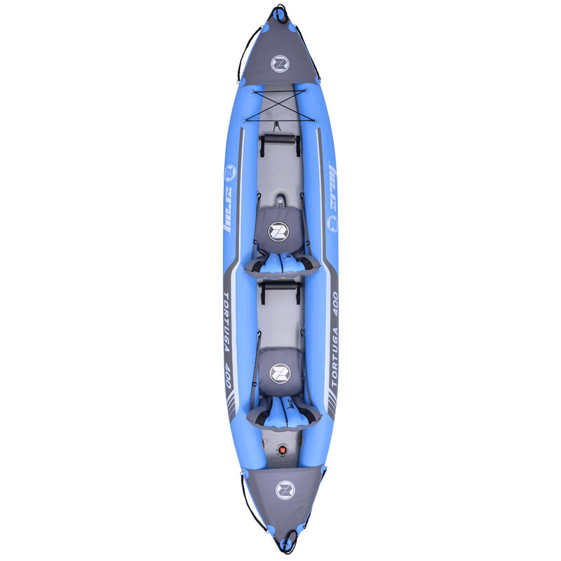 PACK CANOE KAYAK GONFLABLE 2 PLACES ZRAY TORTUGA 400