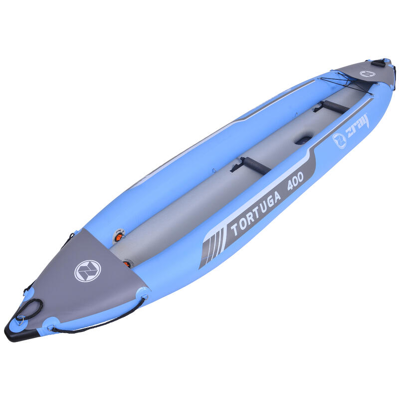CANOE KAYAK GONFLABLE DE RANDONNEE 2 PLACES ZRAY TORTUGA 400 ZRAY