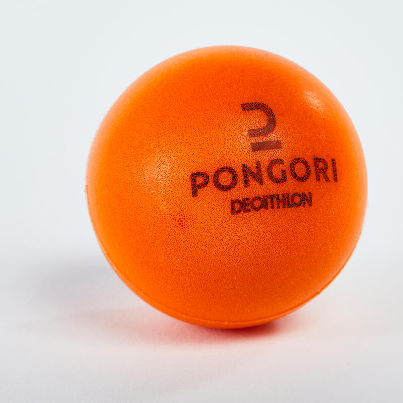 Tafeltennisballen in schuimstof PPB 100 SILENT 6 stuks oranje