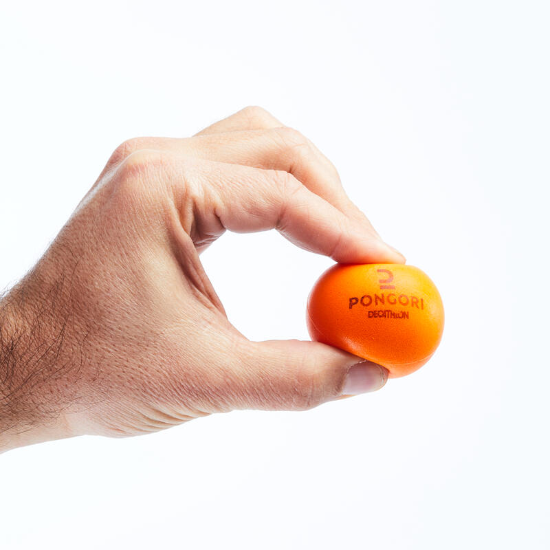 Palline ping pong in schiuma PPB 100 SILENT arancioni x6