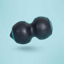 Double vibrating massage ball, mini-vibrating roller