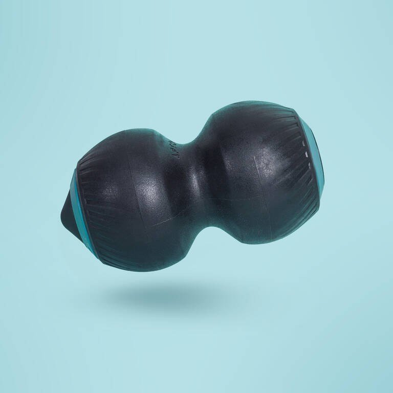 Double vibrating massage ball, mini-vibrating roller