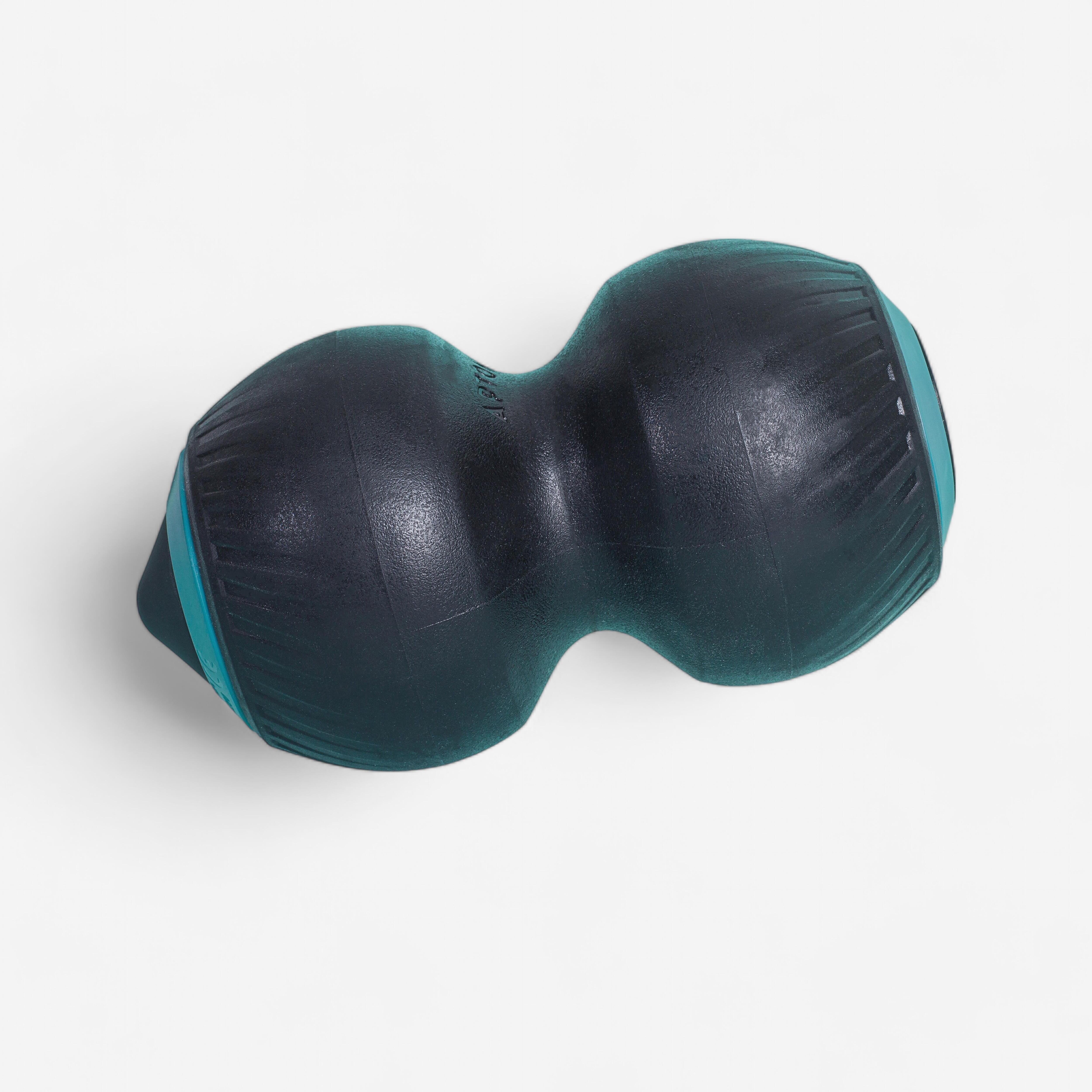 Decathlon - Balle De Massage Double Vibrante, Mini Rouleau Vibrant - Balle De Massage - Nutrition Et Soin - Bleu-noir - Taille Unique - Decathlon