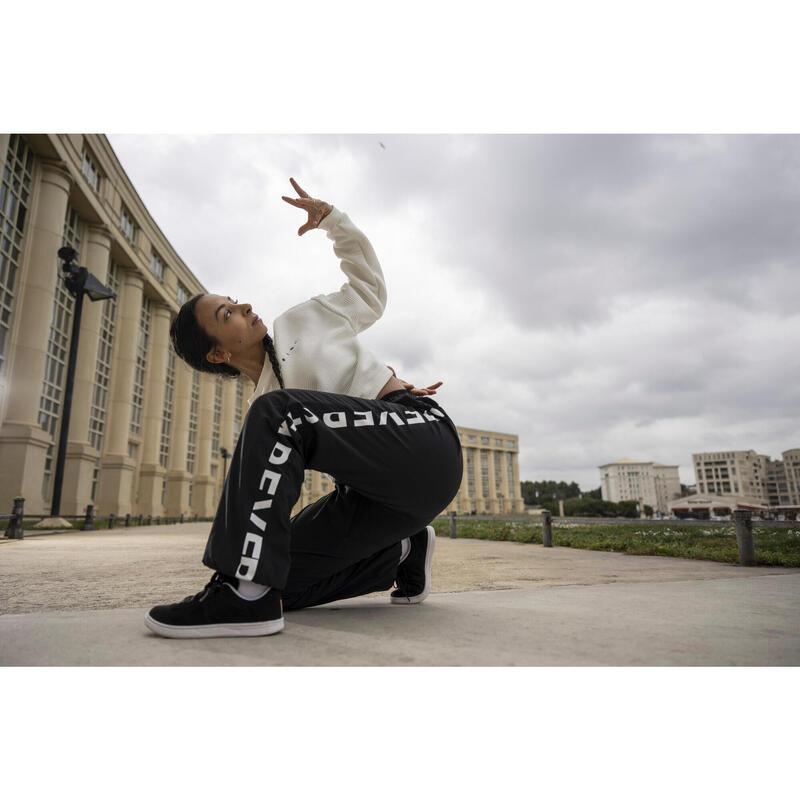 Sweat crop de danses urbaines - Femme - Blanc