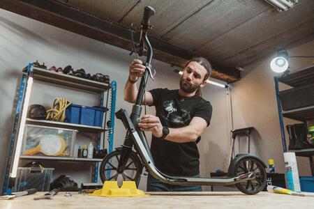 Fahrrad Radsport Kundendienst City Bike Elops 