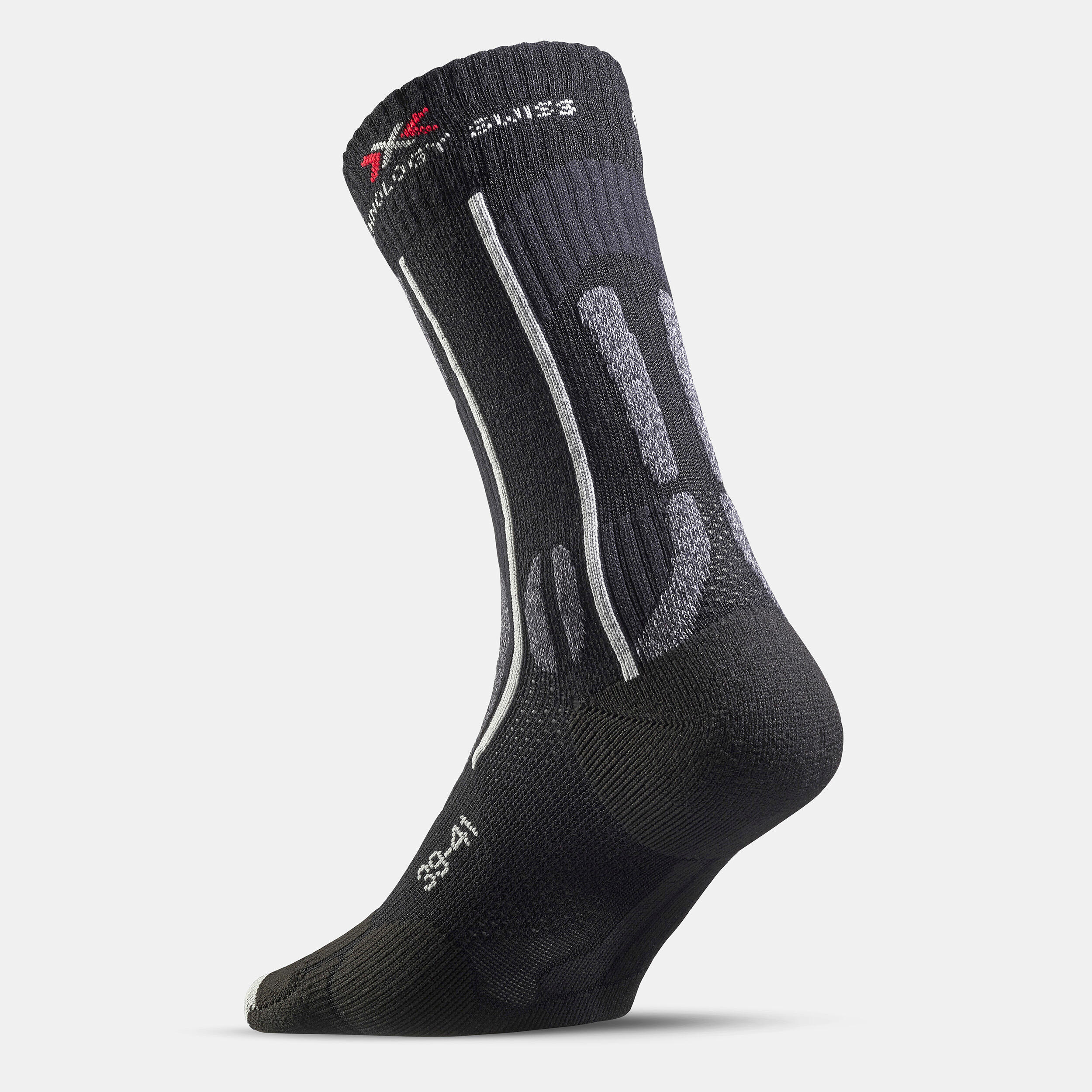 Trek Altitude Socks (pack of 1 pair) - Black 3/8