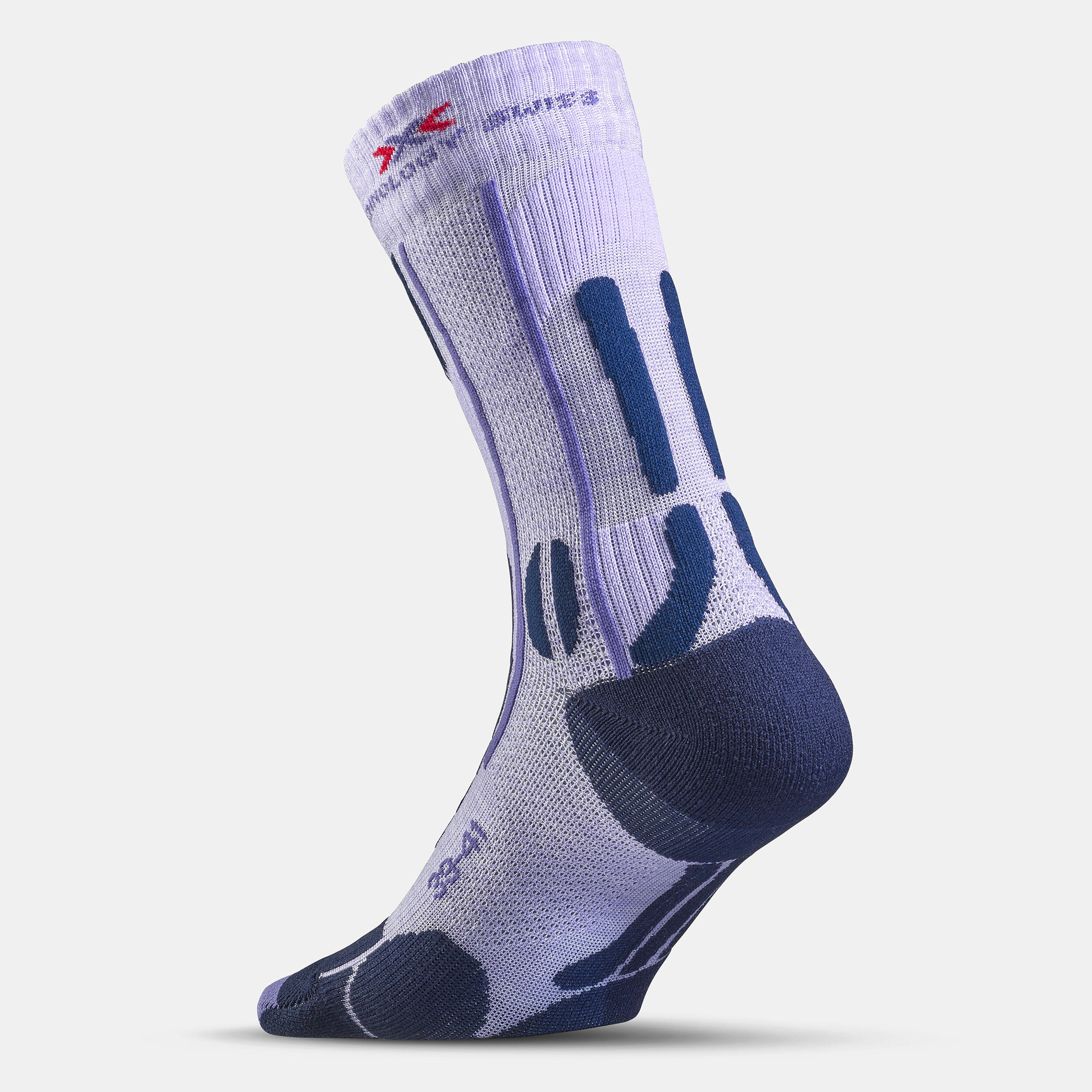 Trek Altitude Socks - Lilac (1 pair) 3/7