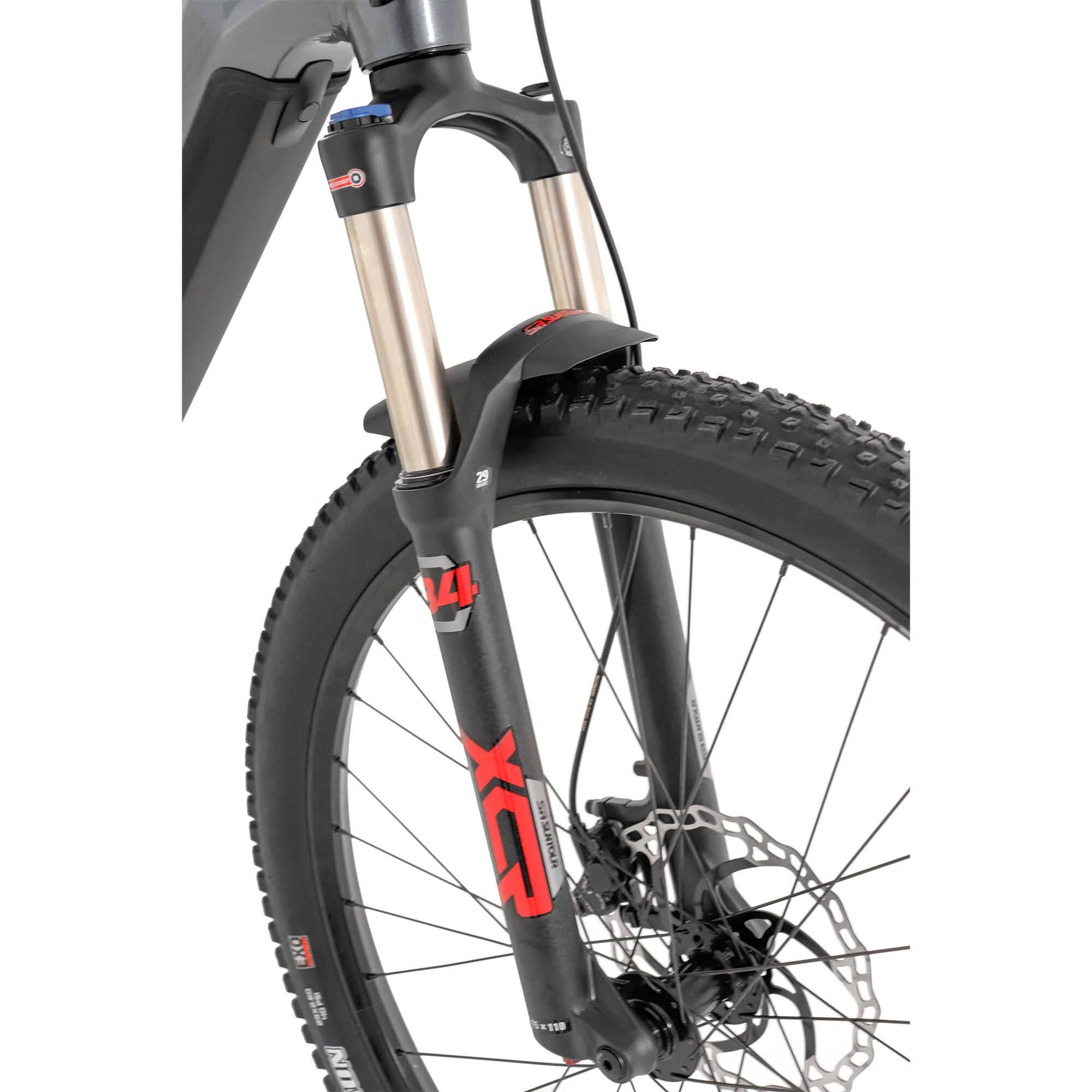 Bicicleta eléctrica mtb doble suspensión 29" Shimano E7000  NTT SPACE 20 gris 3/13