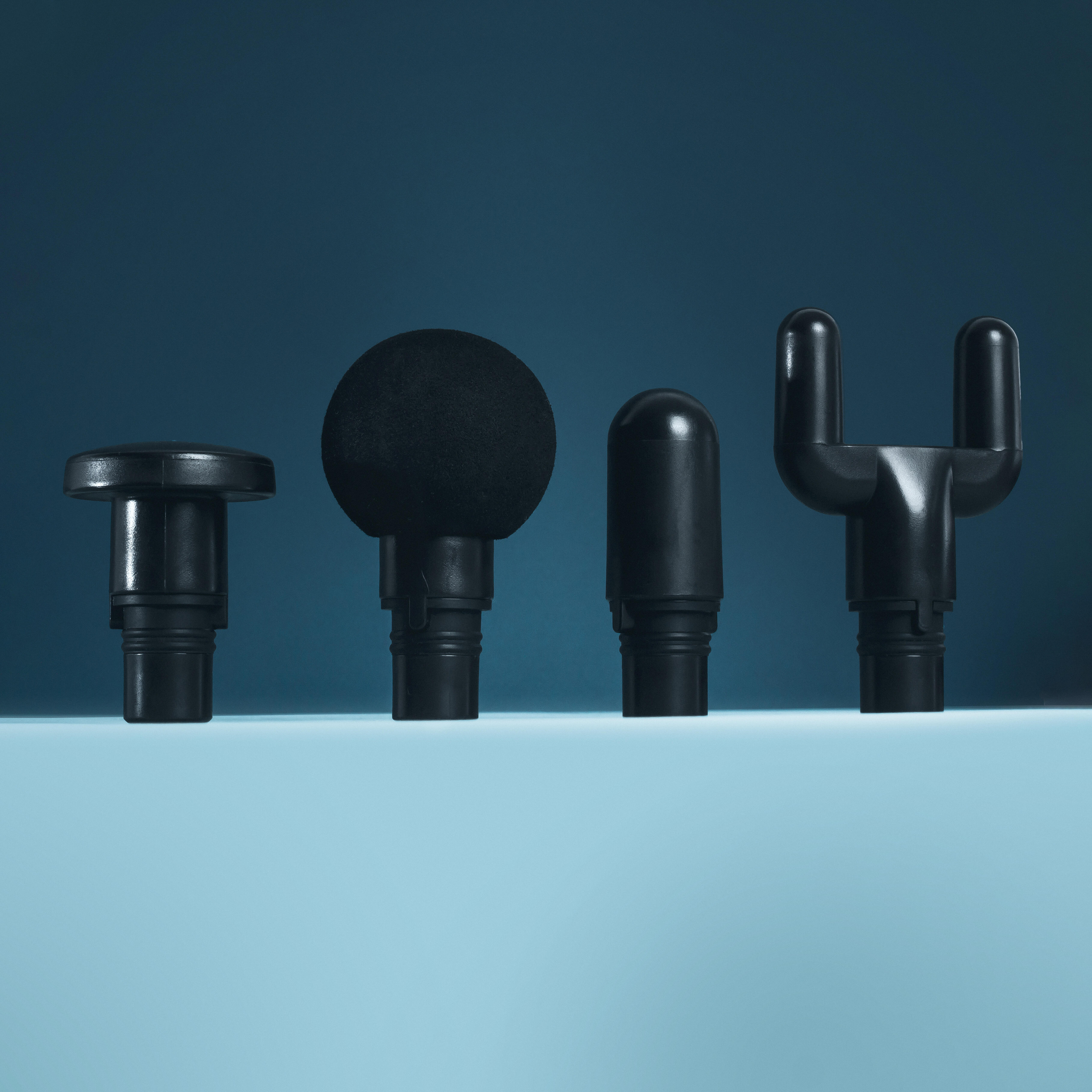 Massage Gun Electric, 3 Speeds, 4 Massage Heads, 45-Min Run Time, Rechargeable