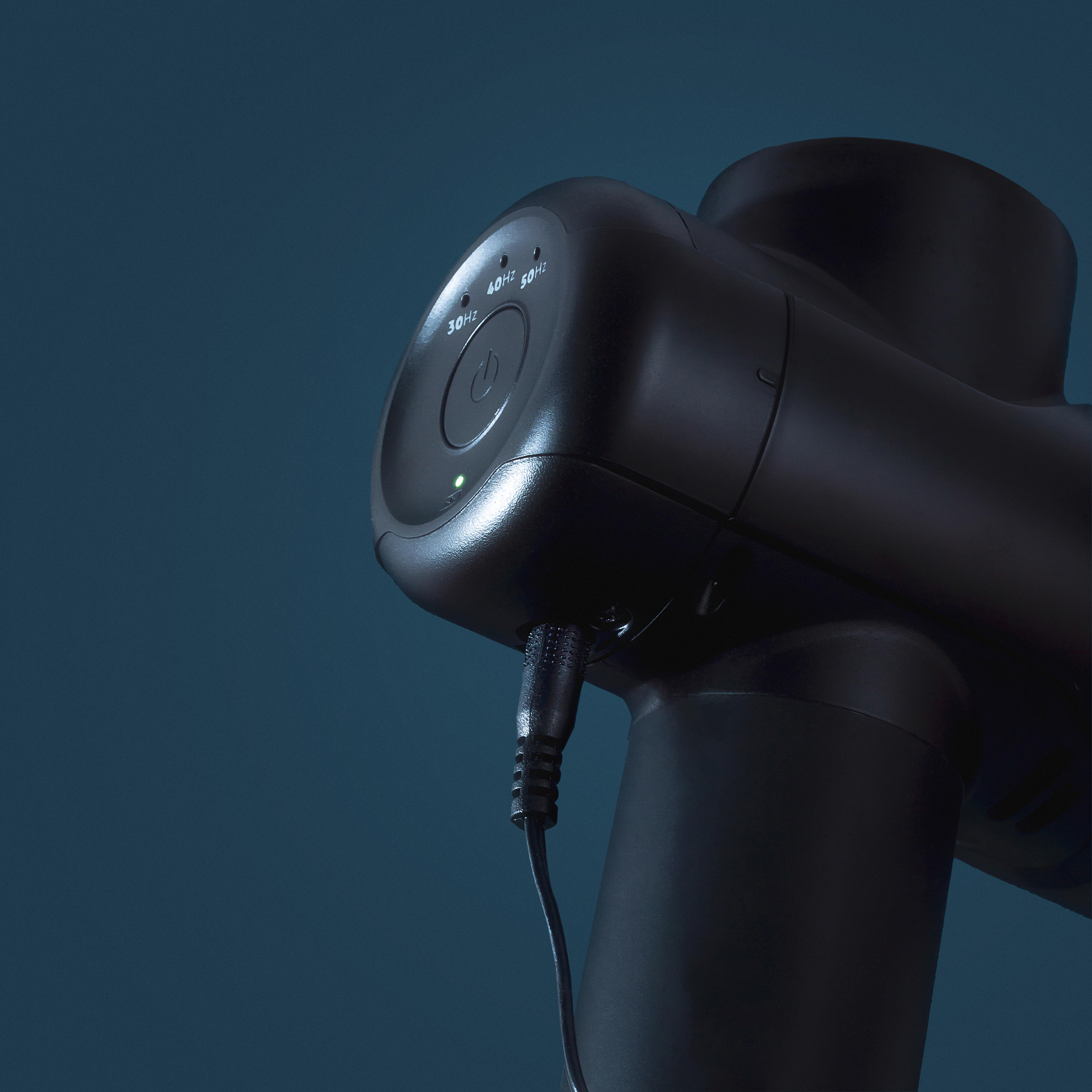 Massage Gun Electric, 3 Speeds, 4 Massage Heads, 45-Min Run Time, Rechargeable