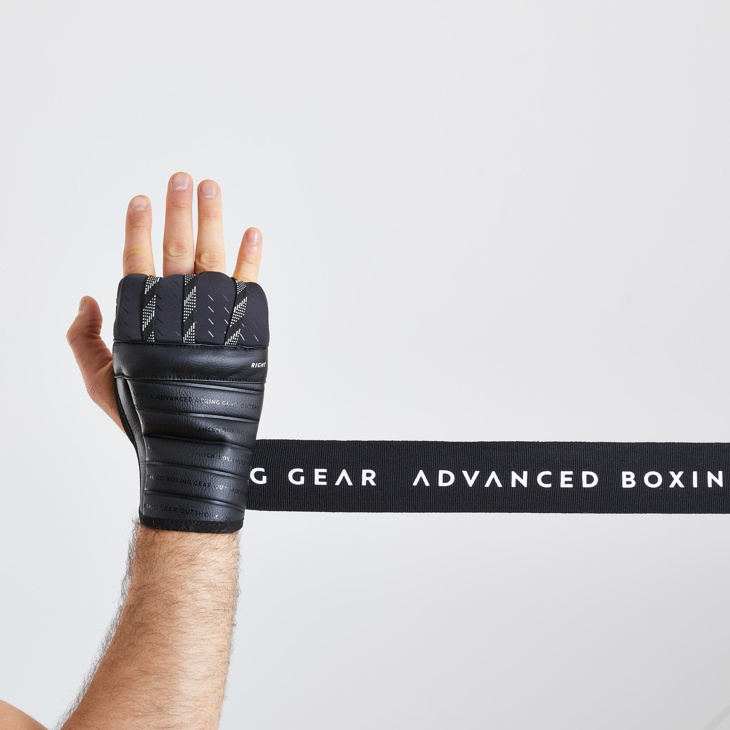 Guantes de MMA Outshock 500 negro 8/8