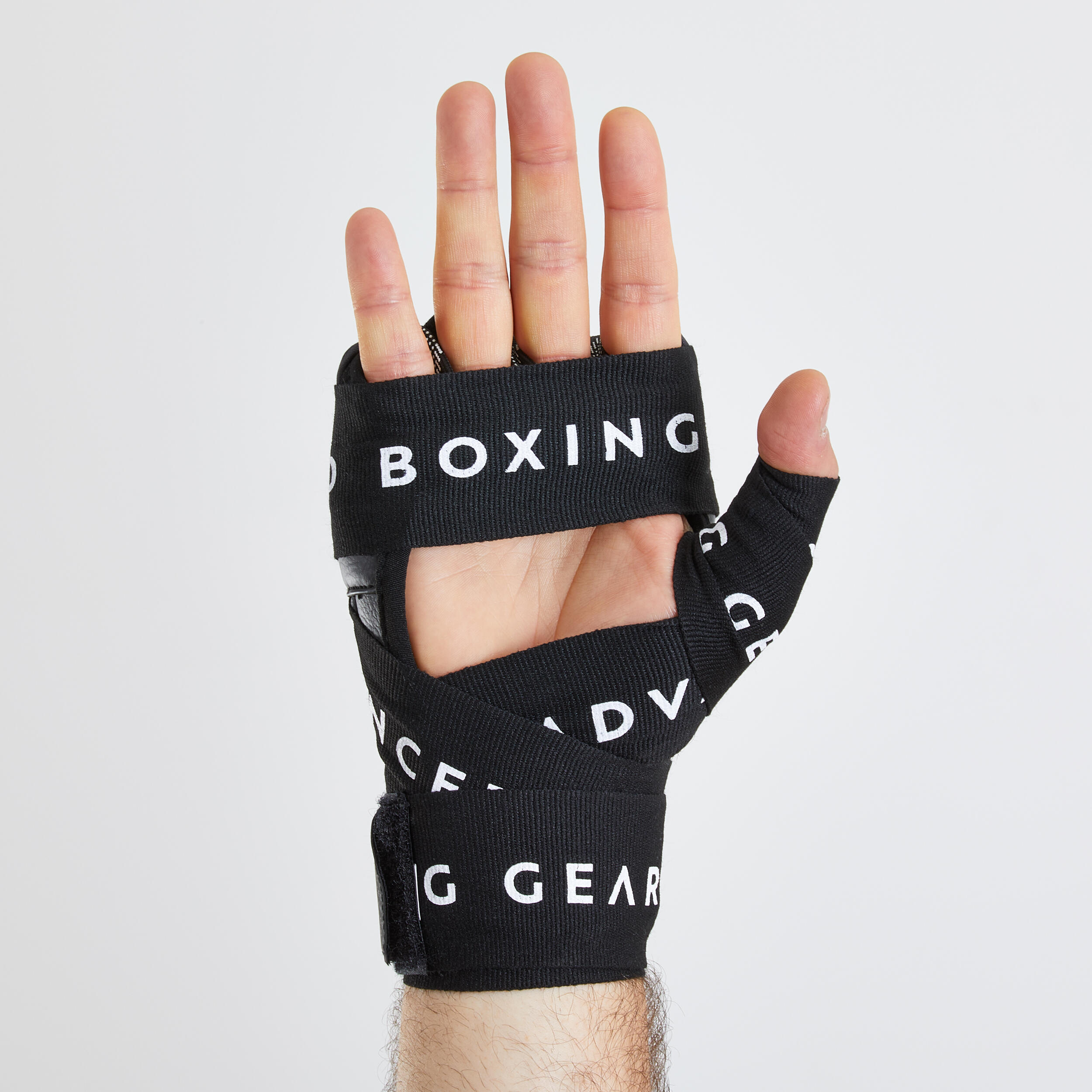 Boxing Liner Gloves - 500 Ergo Black - OUTSHOCK