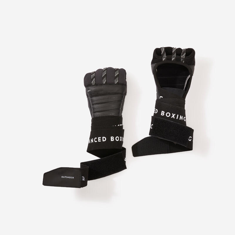 Guantes interiores boxeo ergonómicos Outshock 500 negro