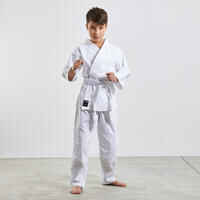 Judogi kimono judo niños Outshock 100 blanco