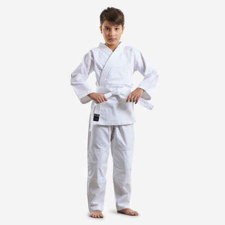 Uniforme de judo para Niños Outshock 100 blanco