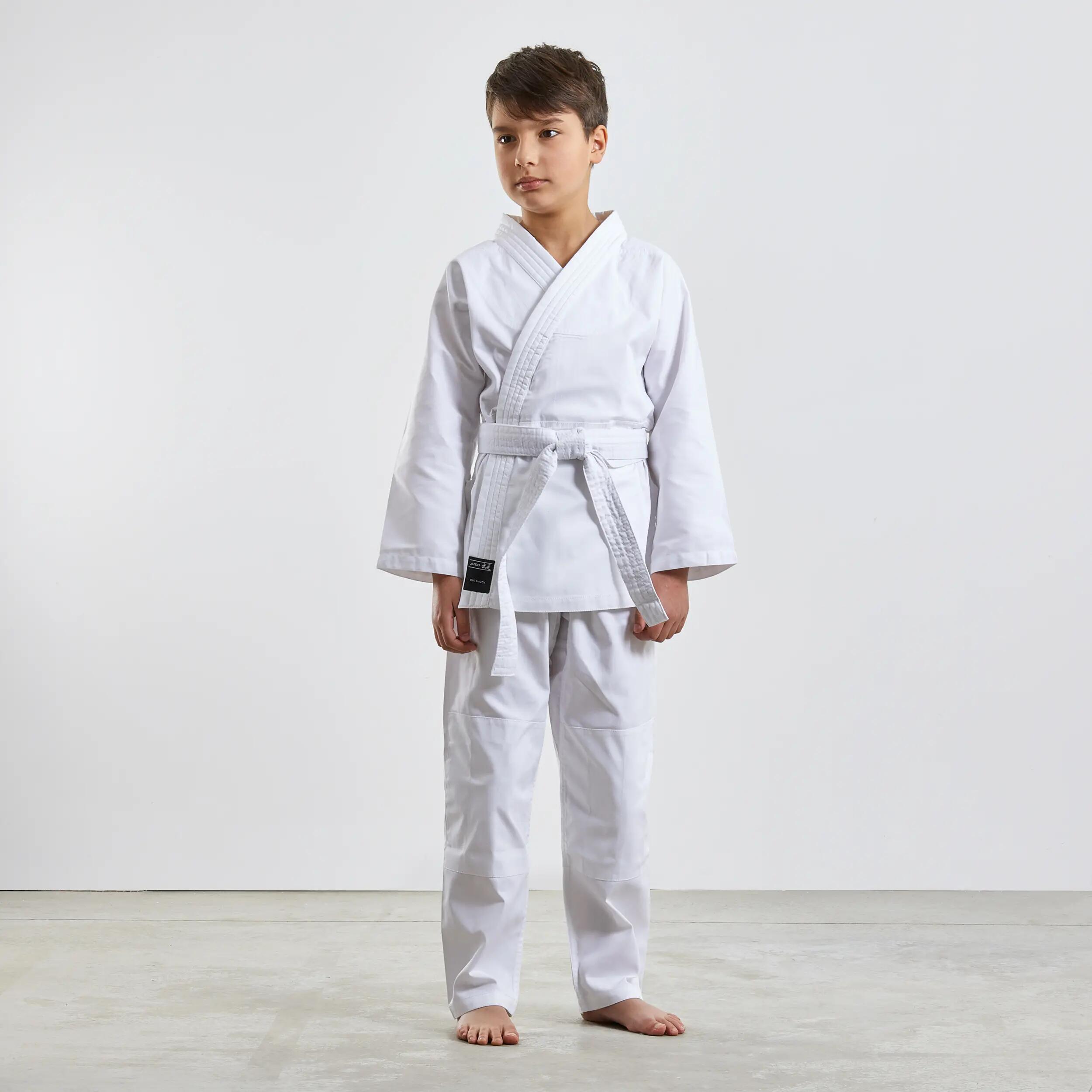 Kimono de judo nivel începător Alb Copii 19/43