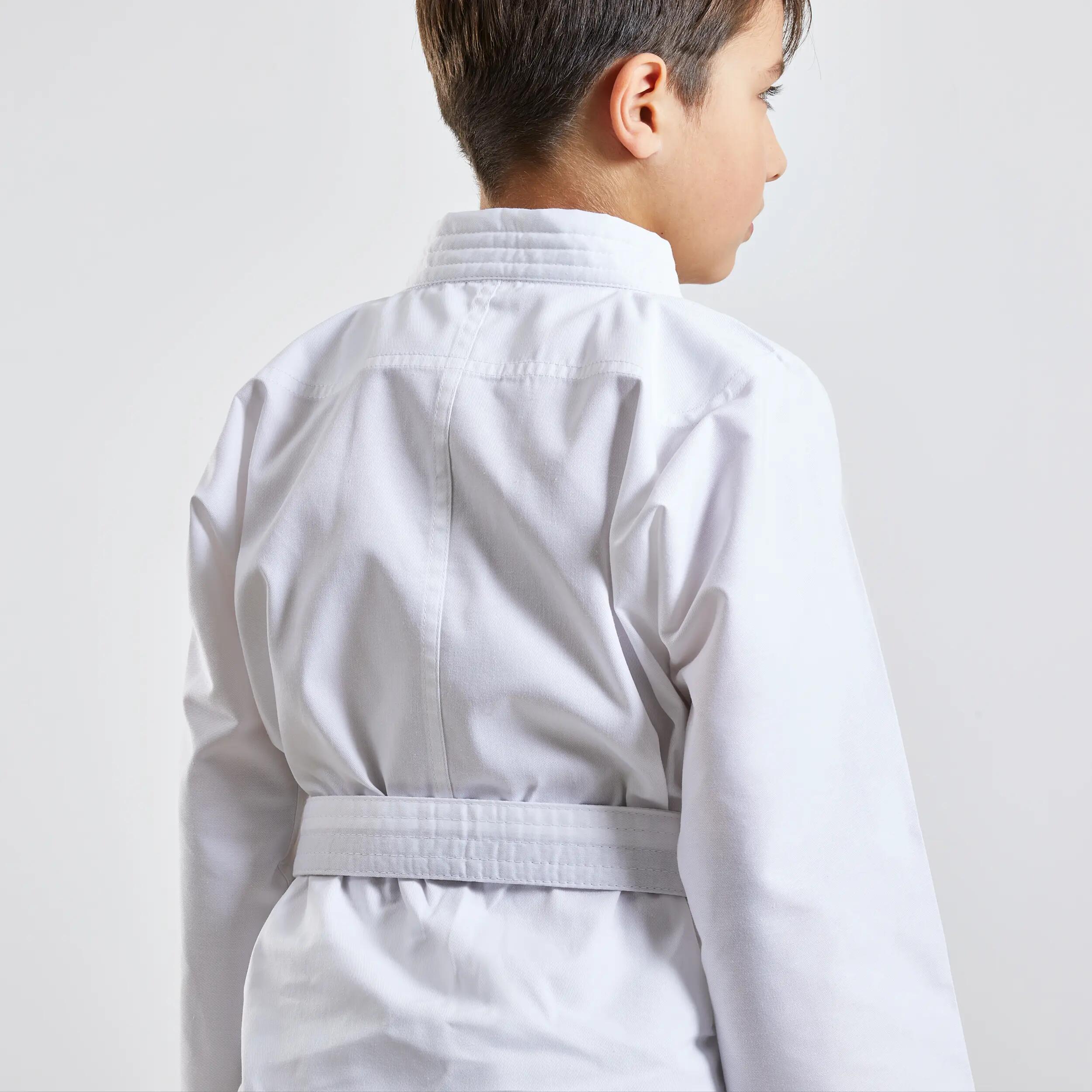 Kimono de judo nivel începător Alb Copii 17/43