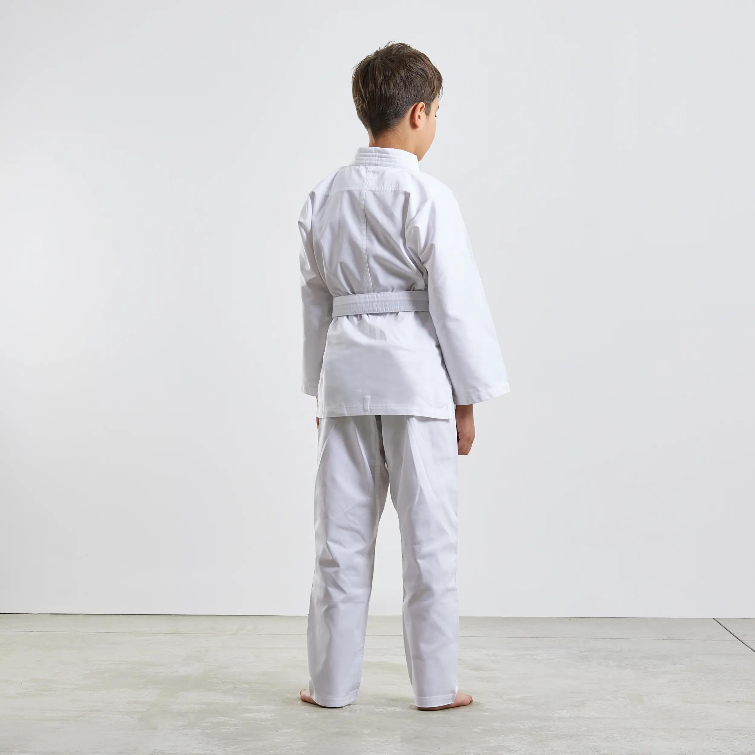 Kimono de judo nivel începător Alb Copii 16/43