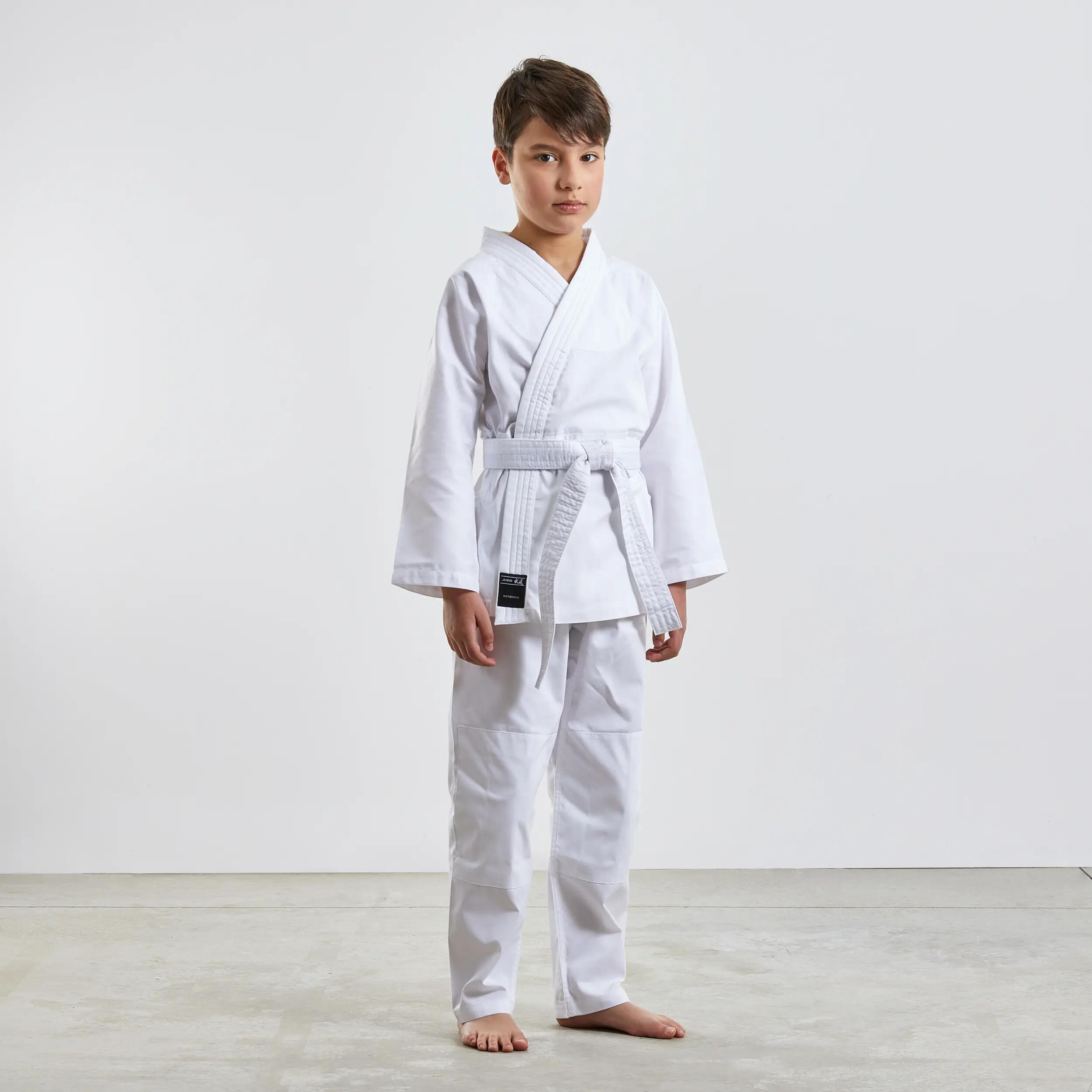 Kimono de judo nivel începător Alb Copii 13/43