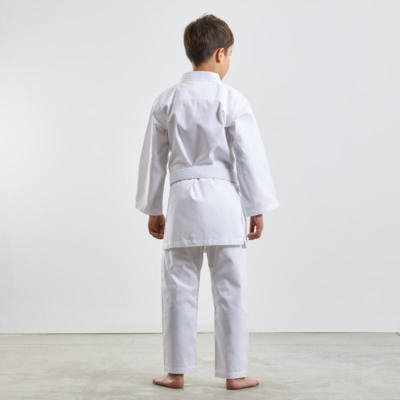 Incorporar viceversa Será Kimono karate karategi niños Outshock 100 blanco | Decathlon