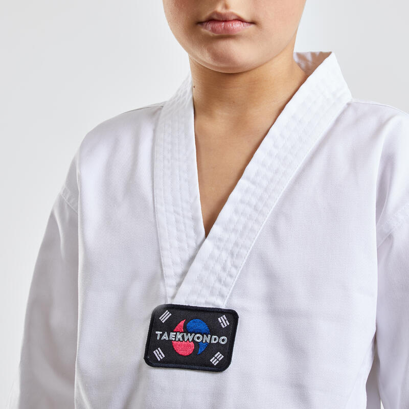Gyerek ruha taekwondohoz, kezdő - 100-as