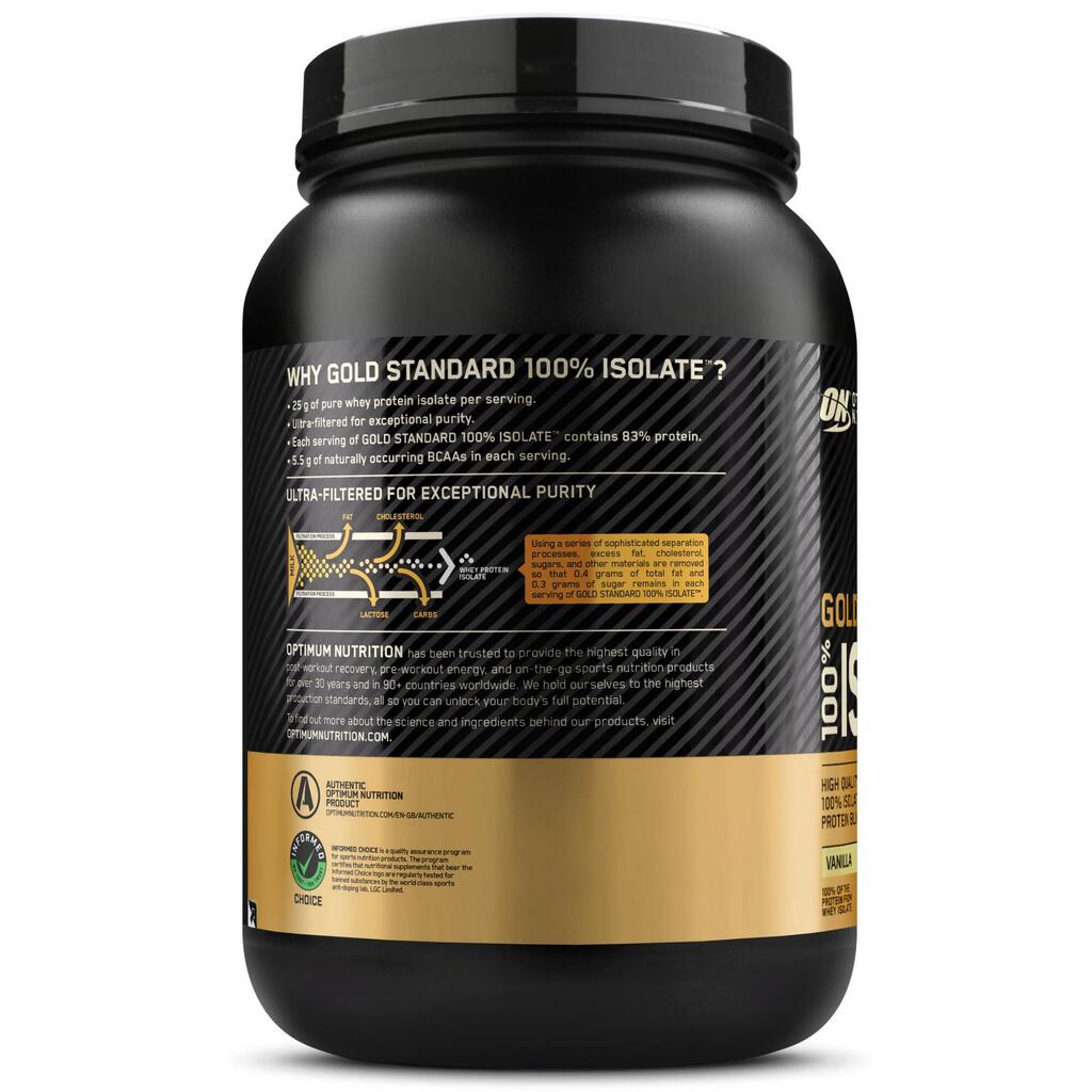 100% Whey Protein Isolate 930 g - Vanilla