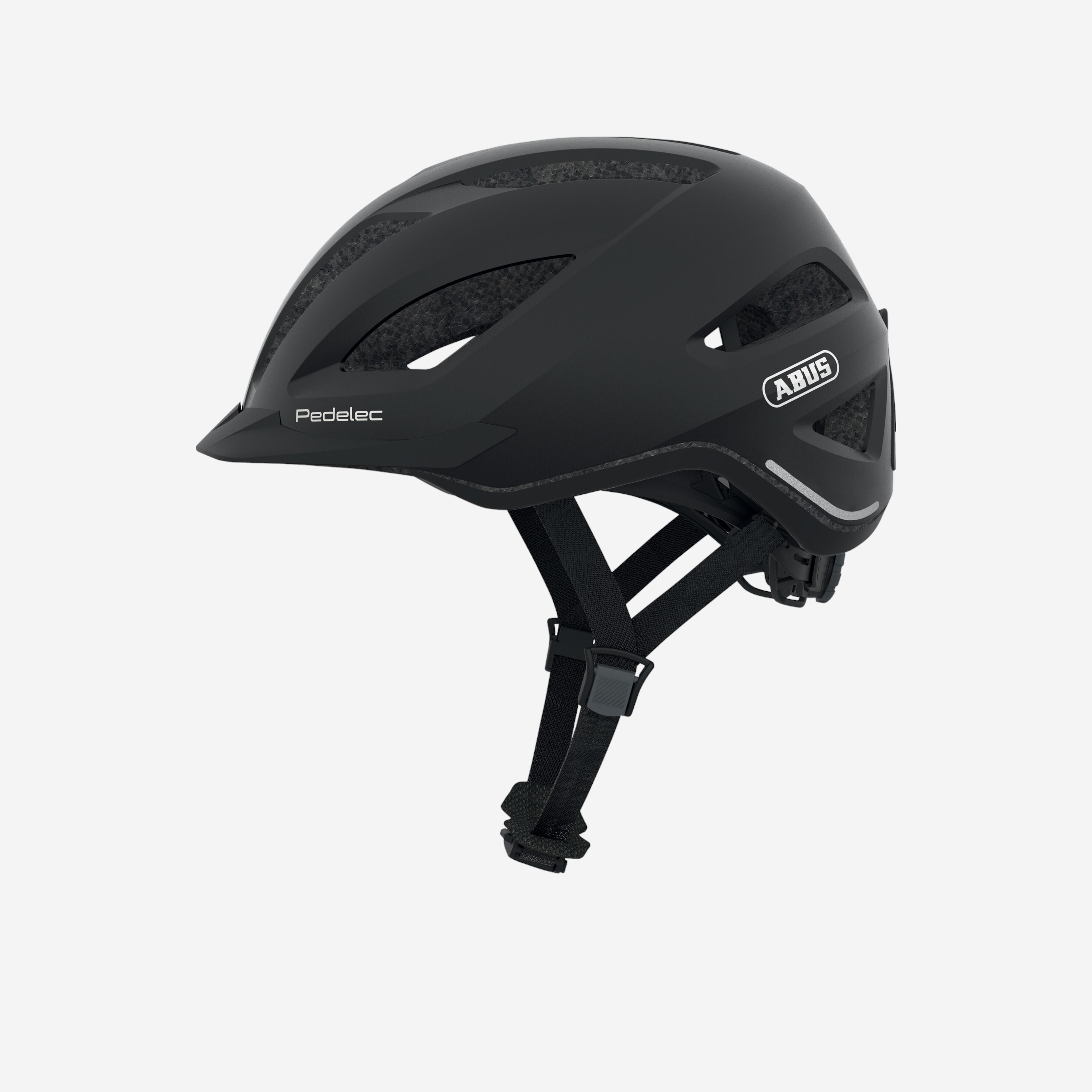 Casco bici a pedalata assistita adulto Abus PEDELEC 1.1 nero ABUS |  DECATHLON